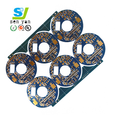 Custom Round PCB Board 1Oz 1.6mm Printed Circuit Board Assembly